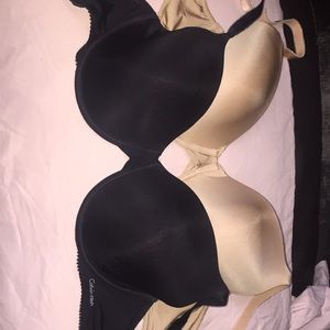 Set of t-shirt bra Calvin Klein! Worn like once!